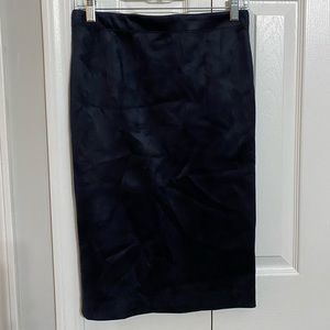 Philosphy Faux Suede Pencil Skirt, Size Small